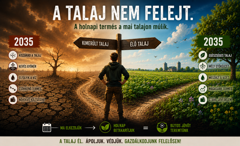 Aszály ellen nem csak öntözéssel védekezhet – kezdje a talajnál